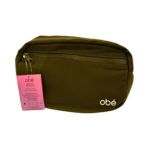 NWT Obé x FabFitFun Olive Green Belt Bag